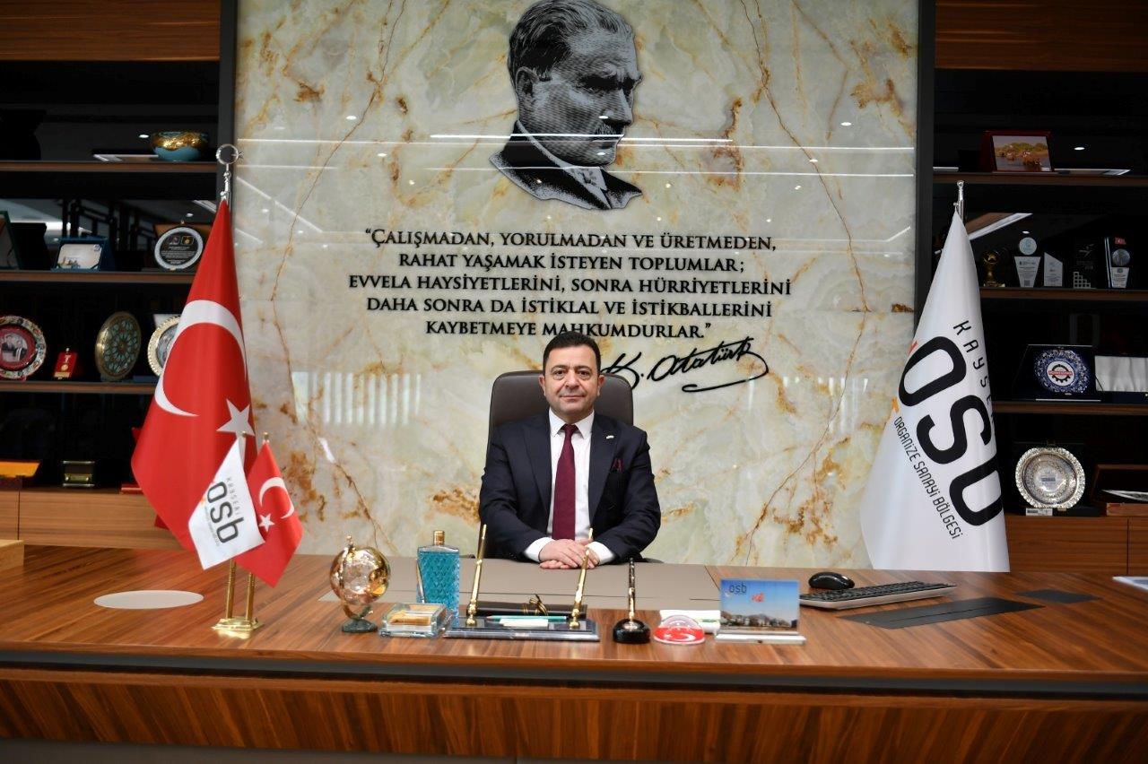 Kayseri OSB Başkan Mehmet Yalçın:   Kayseri 2024’te 3 Milyar 750 Milyon Dolarlık İhracat Yaptı